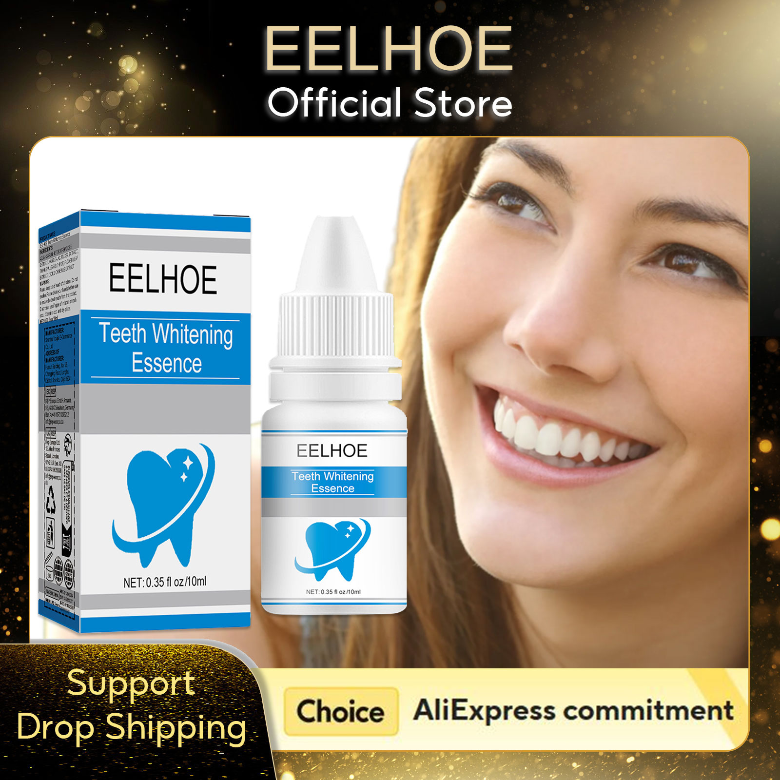 Teeth Paint Whitening - EELHOE مصل تبييض الأسنان تسوس إزالة