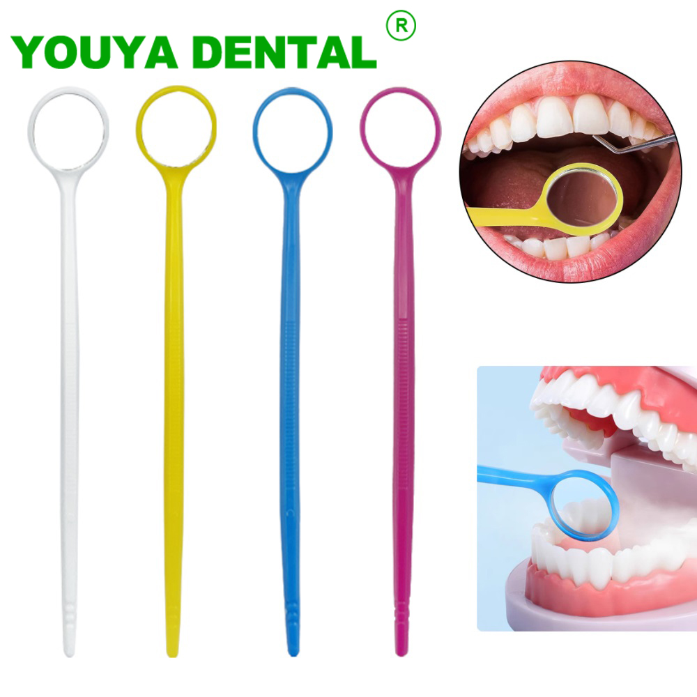 Teeth Whitening Kit Professional - مرآة أسنان بلاستيكية للاستعمال مرة واحدة