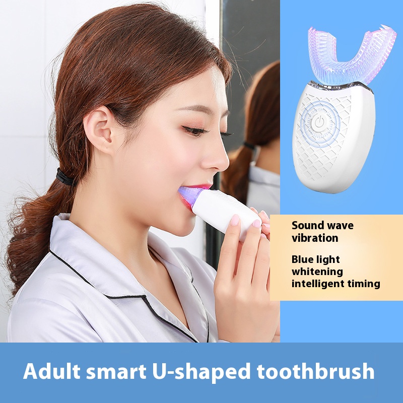 Teeth Whitening Kit - فرشاة أسنان كهربائية على شكل حرف