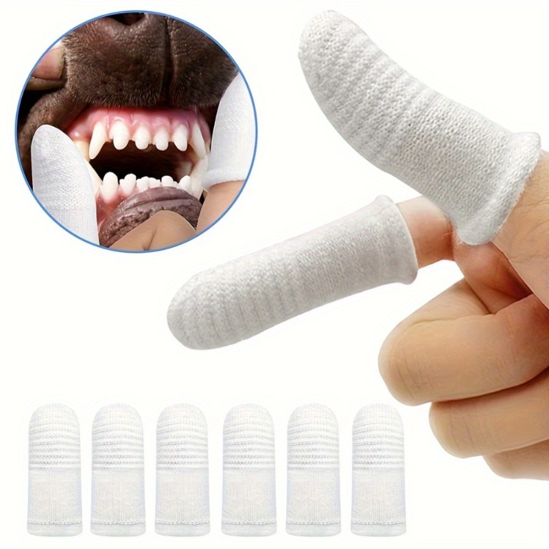 Teeth Whitening Brush - مجموعة تنظيف أسنان الحيوانات الأليفة ،
