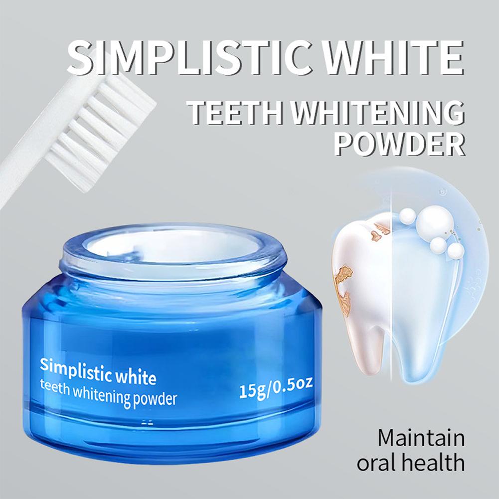 Teeth Paint Whitening - مسحوق تبييض الأسنان البسيط يقلل من
