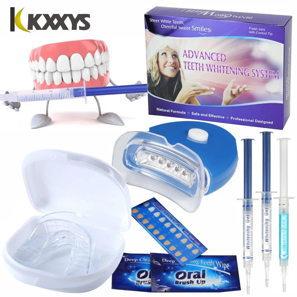 Teeth Whitening Kit - ماكينة تشذيب اللحية والجسم بشحن سريع