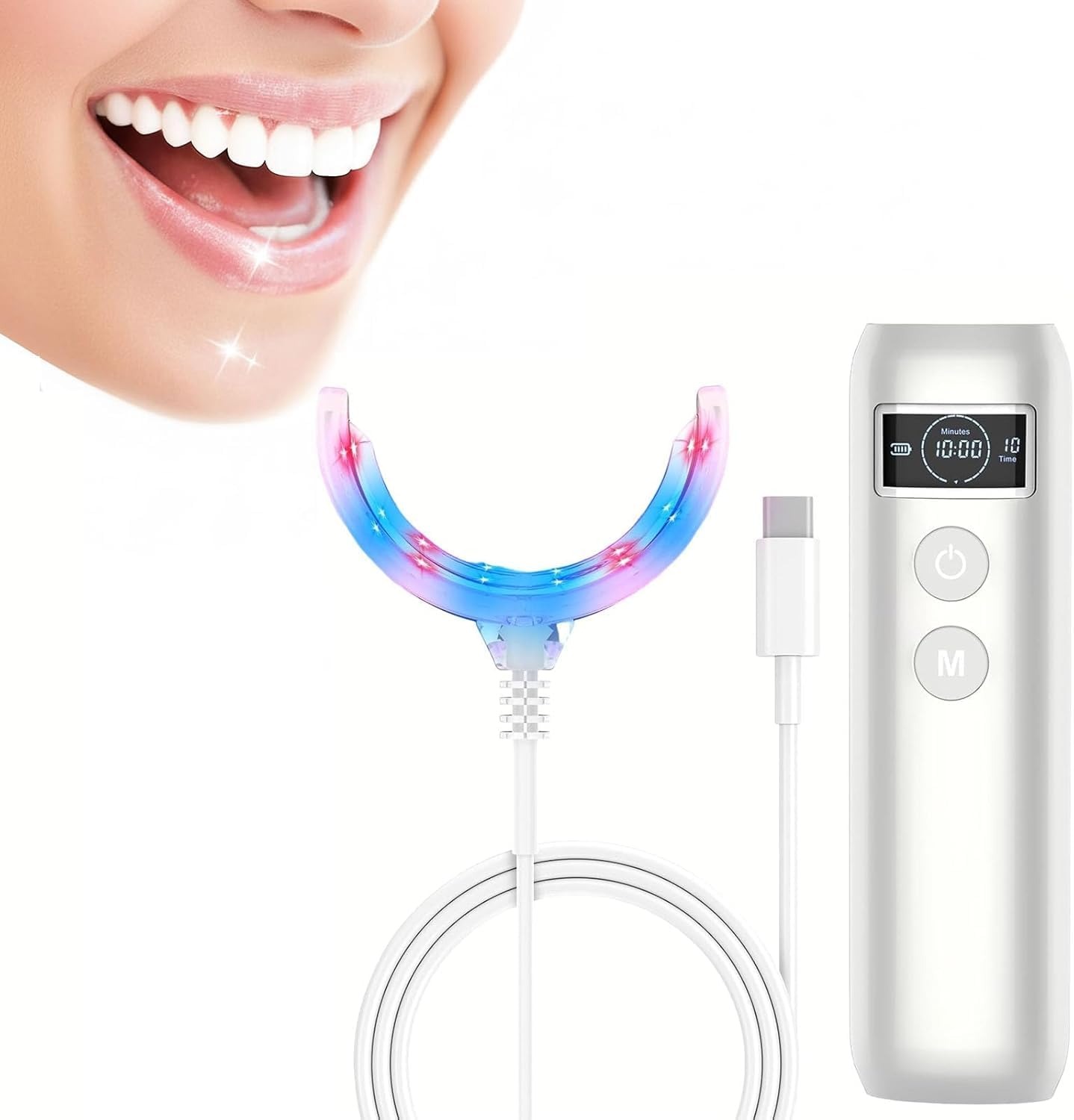 Teeth Whitening For Trays - مصباح مسرع تبييض الأسنان بالضوء الأزرق