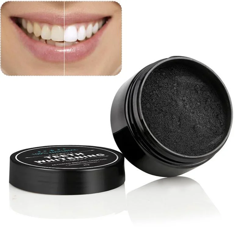 Teeth Whitening Charcoal Powder - مسحوق الأسنان من الدرجة الغذائية، منتجات