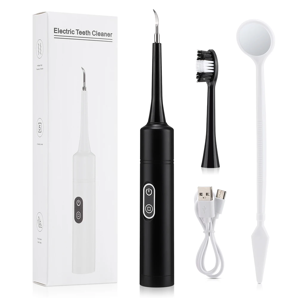 Teeth Whitening Kit Professional - جهاز تنظيف الأسنان بالاهتزاز الصوتي الكهربائي
