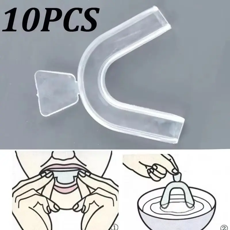 Teeth Whitening For Trays - 10 قطع من واقي الفم السيليكوني