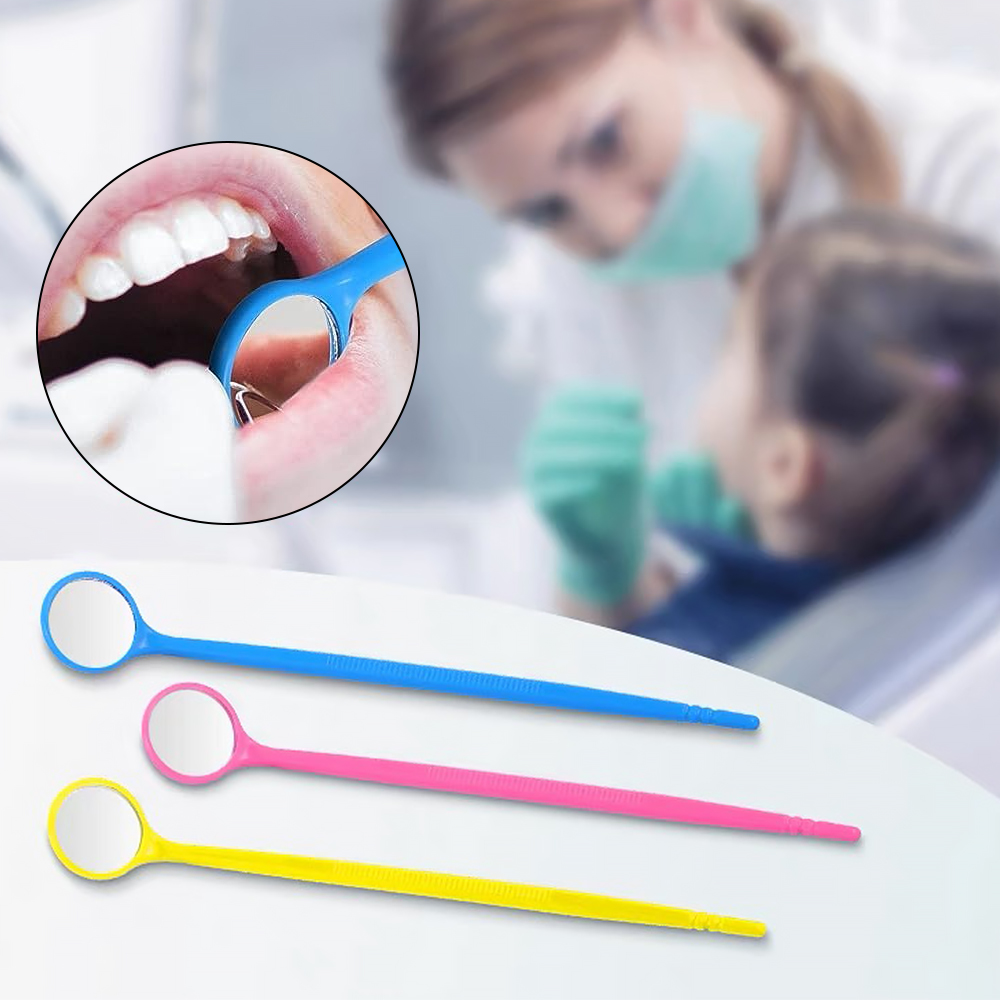 مرآة أسنان بلاستيكية للاستعمال - مراجعة Teeth Whitening Kit Professional وسعره
