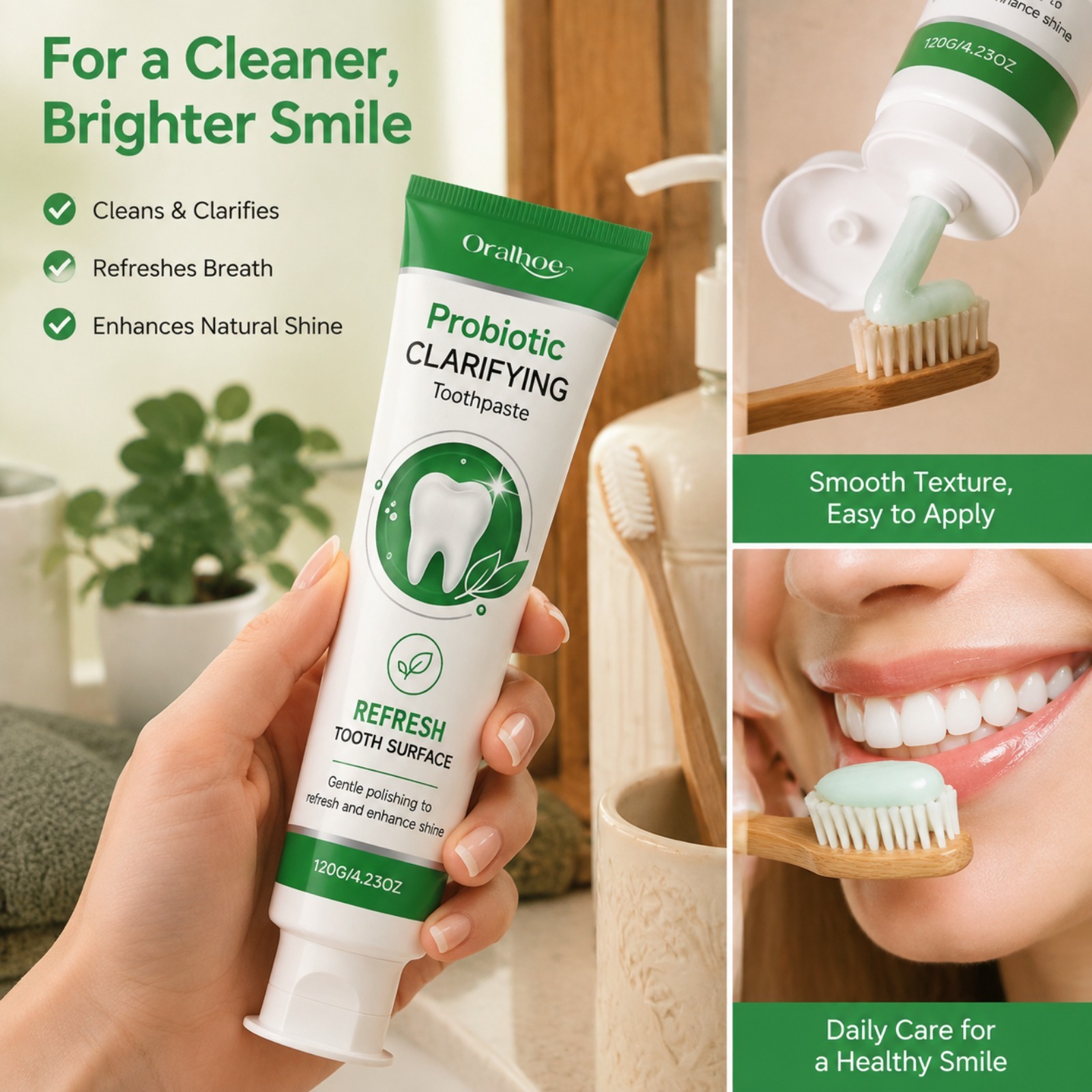 معجون أسنان بالبروبيوتيك والنع - مراجعة Teeth Whitening Paste وسعره