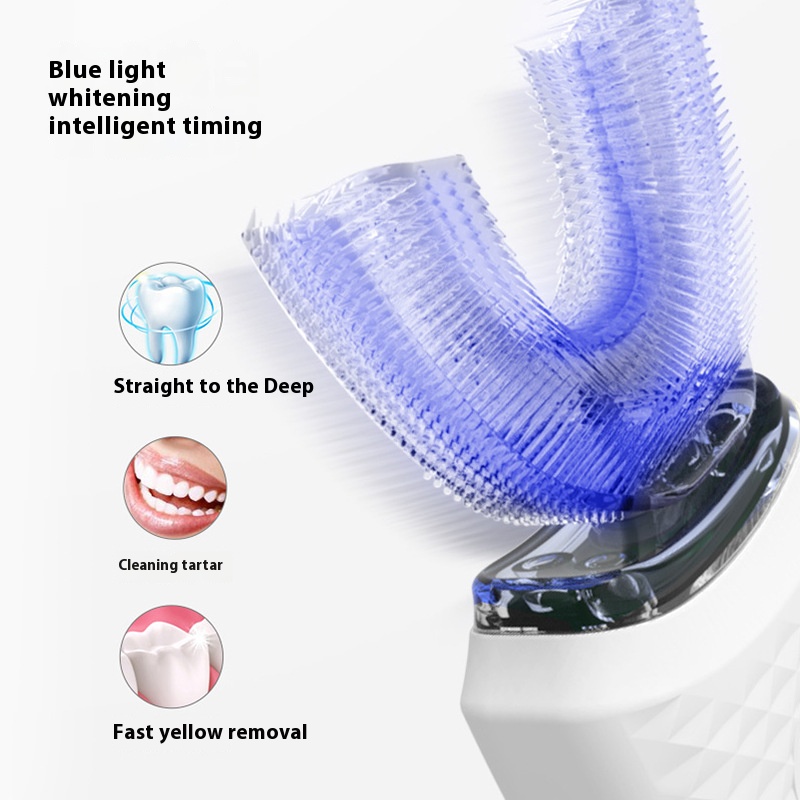 فرشاة أسنان كهربائية على شكل ح - مراجعة Teeth Whitening Kit وسعره