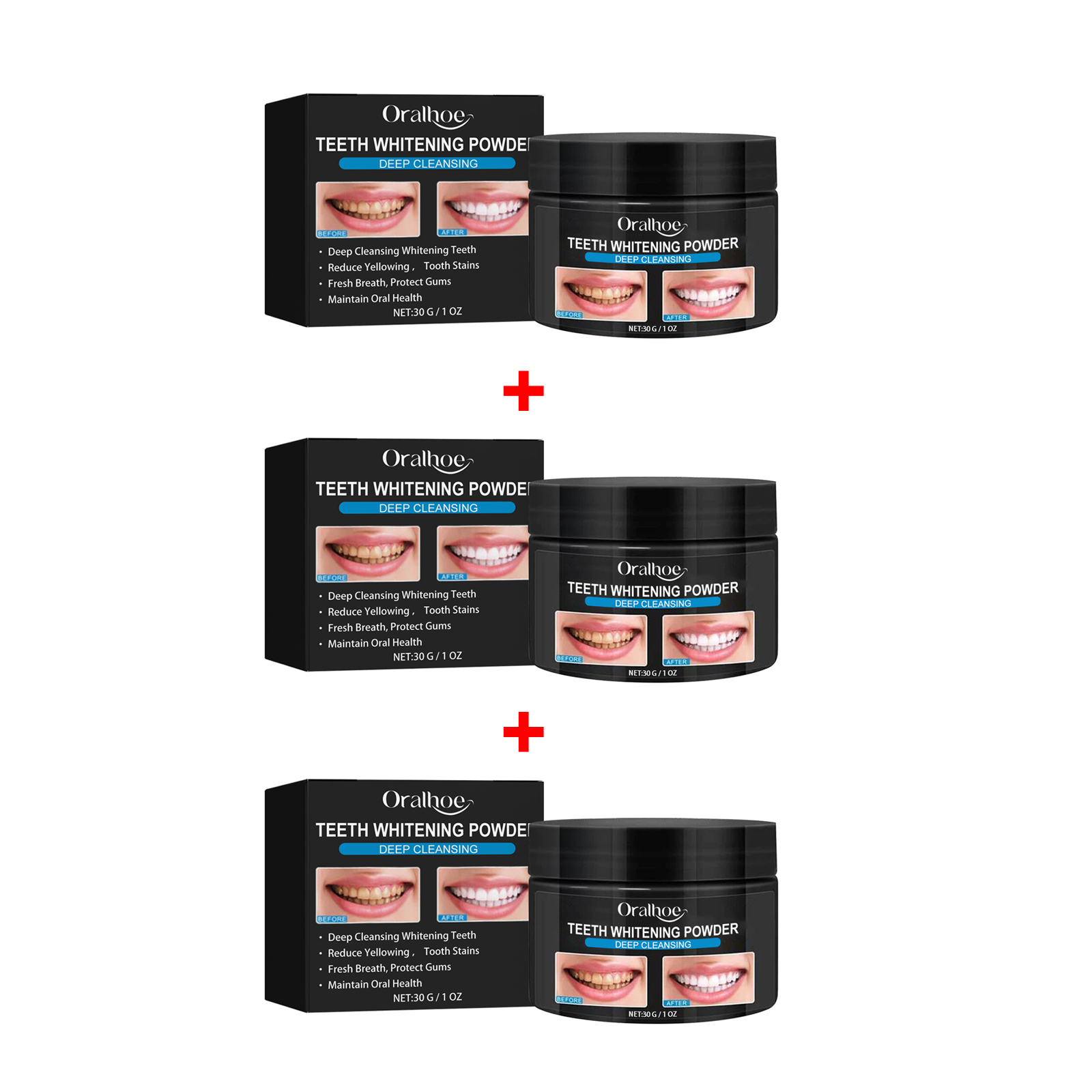 مسحوق تبييض الأسنان بالفحم تنظ - مراجعة Teeth Whitening Near Me وسعره