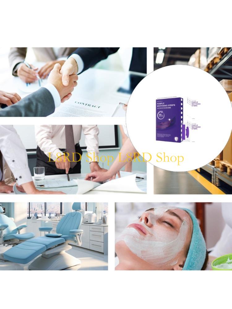 L8RD 7/14 زوجًا من شرائط تبييض - مراجعة Teeth Whitening Results وسعره