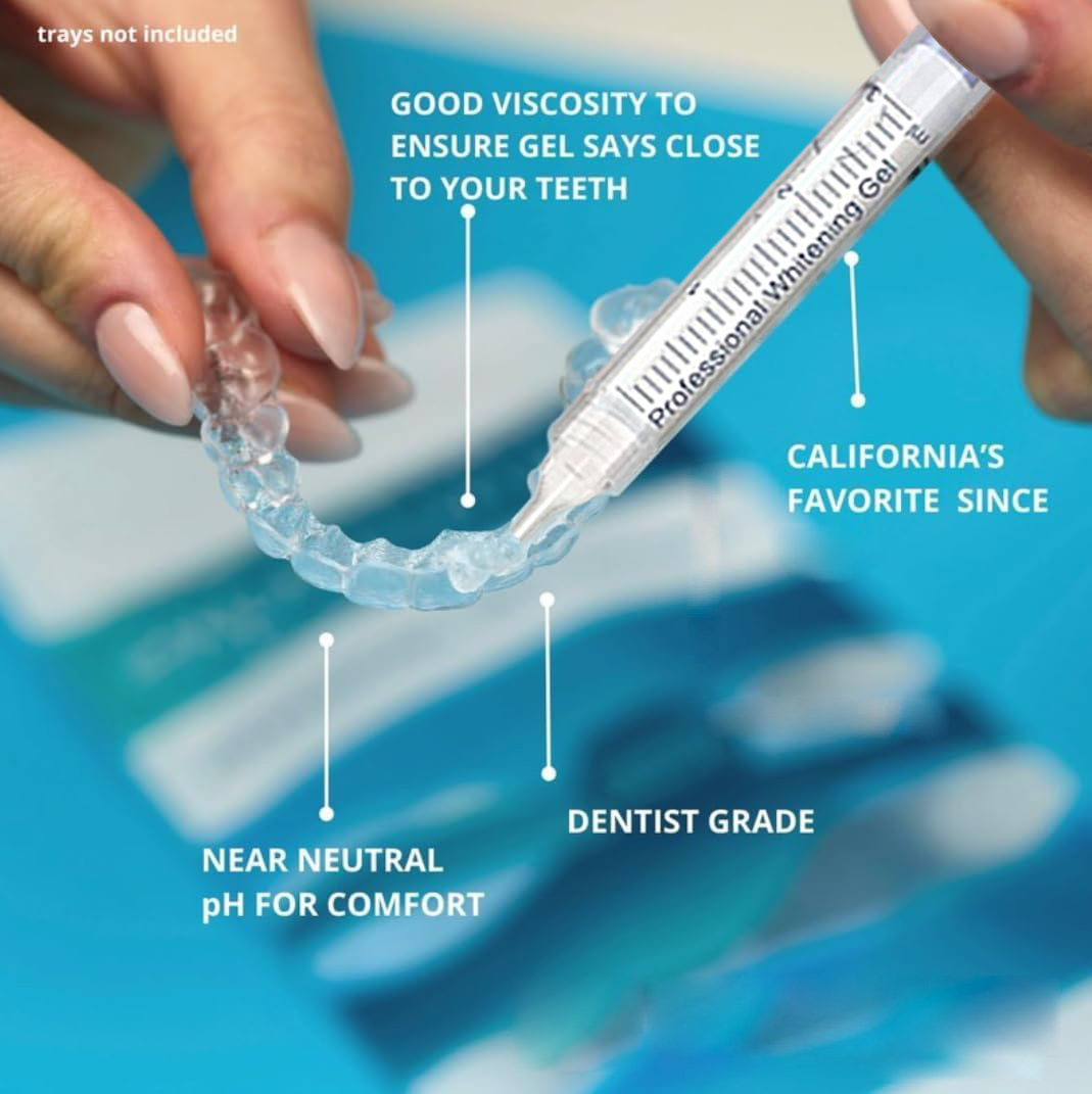 تبييض الأسنان جل الملء حقنة تب - مراجعة Teeth Whitening Before And After وسعره