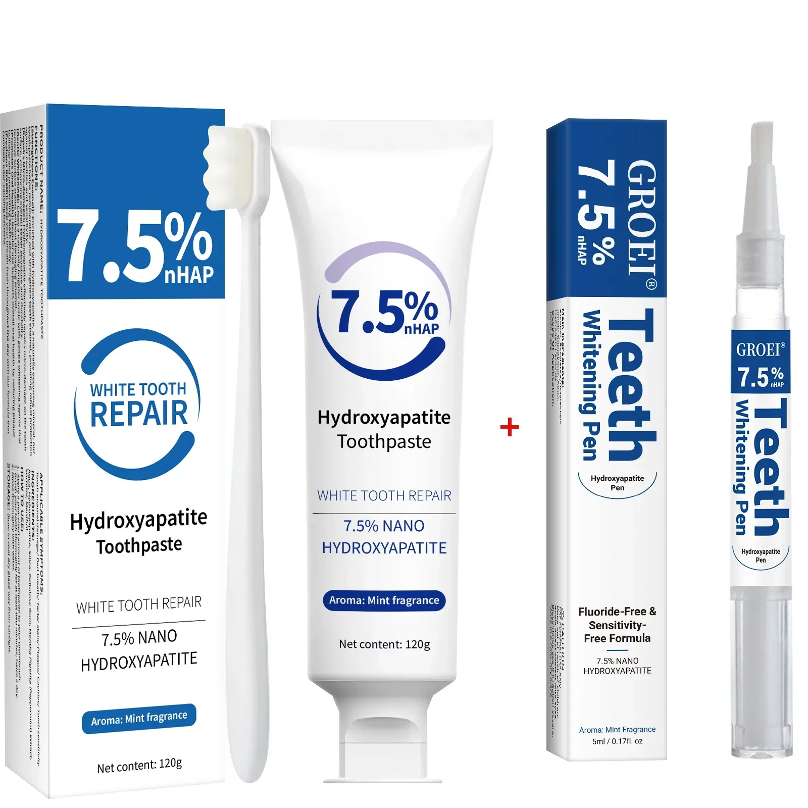 طقم معجون أسنان وقلم تبييض - ت - مراجعة Teeth Whitening Kit وسعره