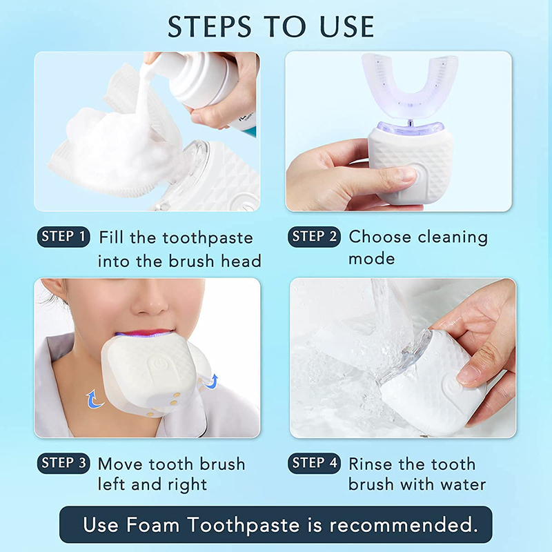جهاز تبييض الأسنان على شكل حرف - مراجعة Teeth Whitening Kit وسعره