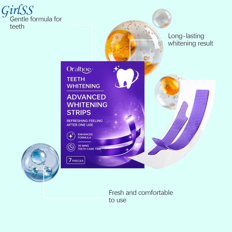 7 قطعة شرائط تبييض الأسنان الأ - مراجعة Teeth Whitening Results وسعره