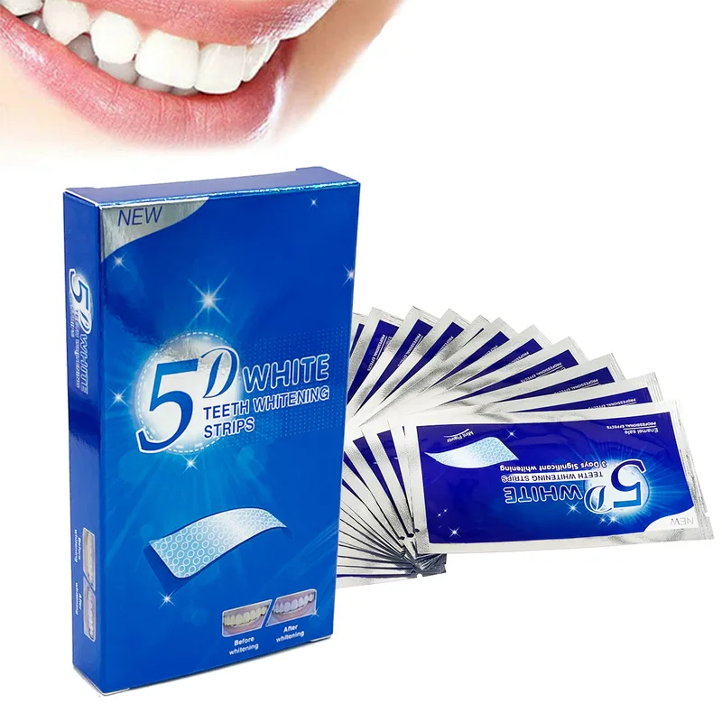 1-12 قطعة شرائط تبييض الأسنان  - مراجعة Teeth Whitening Before And After وسعره