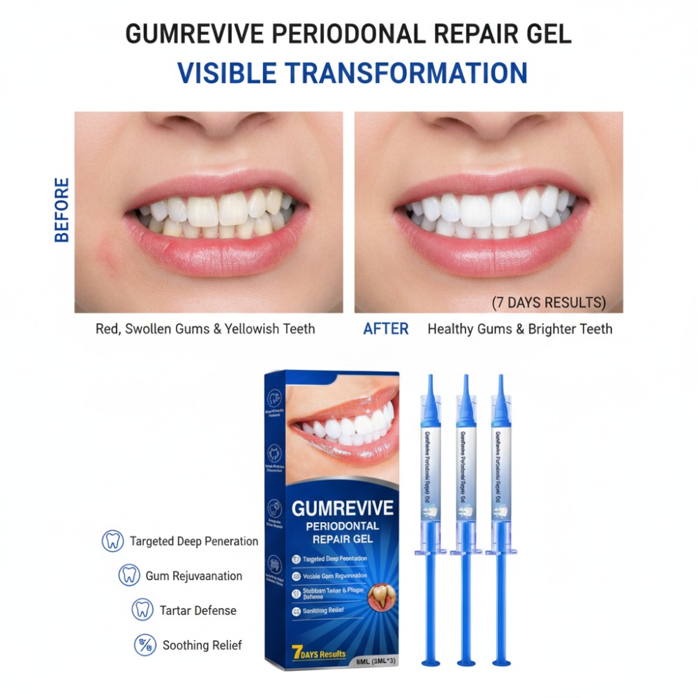 جل جومريفايف لإصلاح اللثة وتجد - مراجعة Teeth Whitening Before And After وسعره