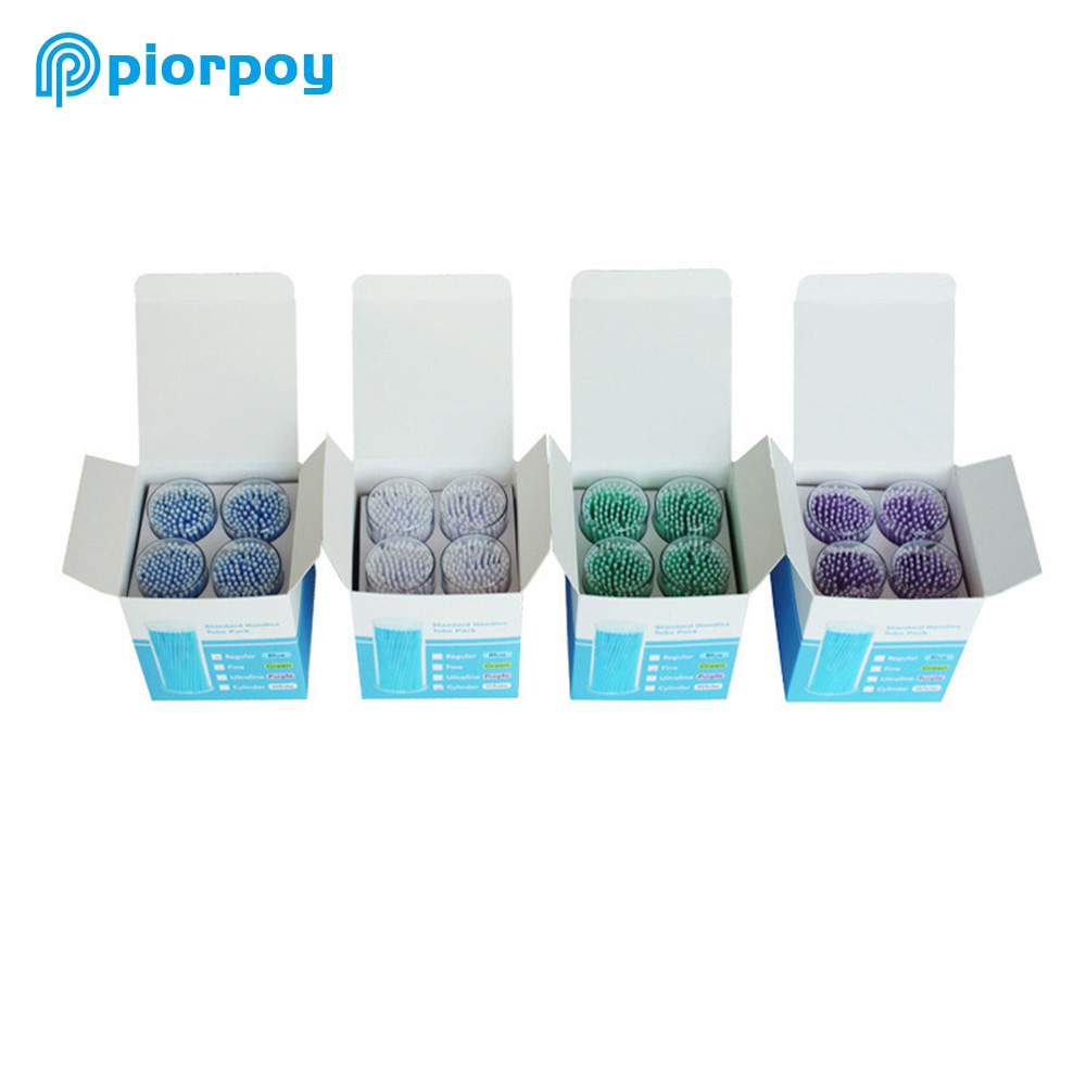 PIORPOY 400 قطعة/صندوق فرشاة أ - مراجعة Teeth Whitening Brush وسعره