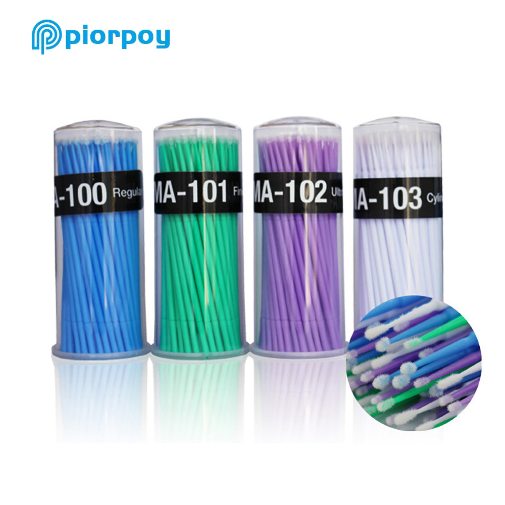 PIORPOY 400 قطعة/صندوق فرشاة أ - مراجعة Teeth Whitening Brush وسعره