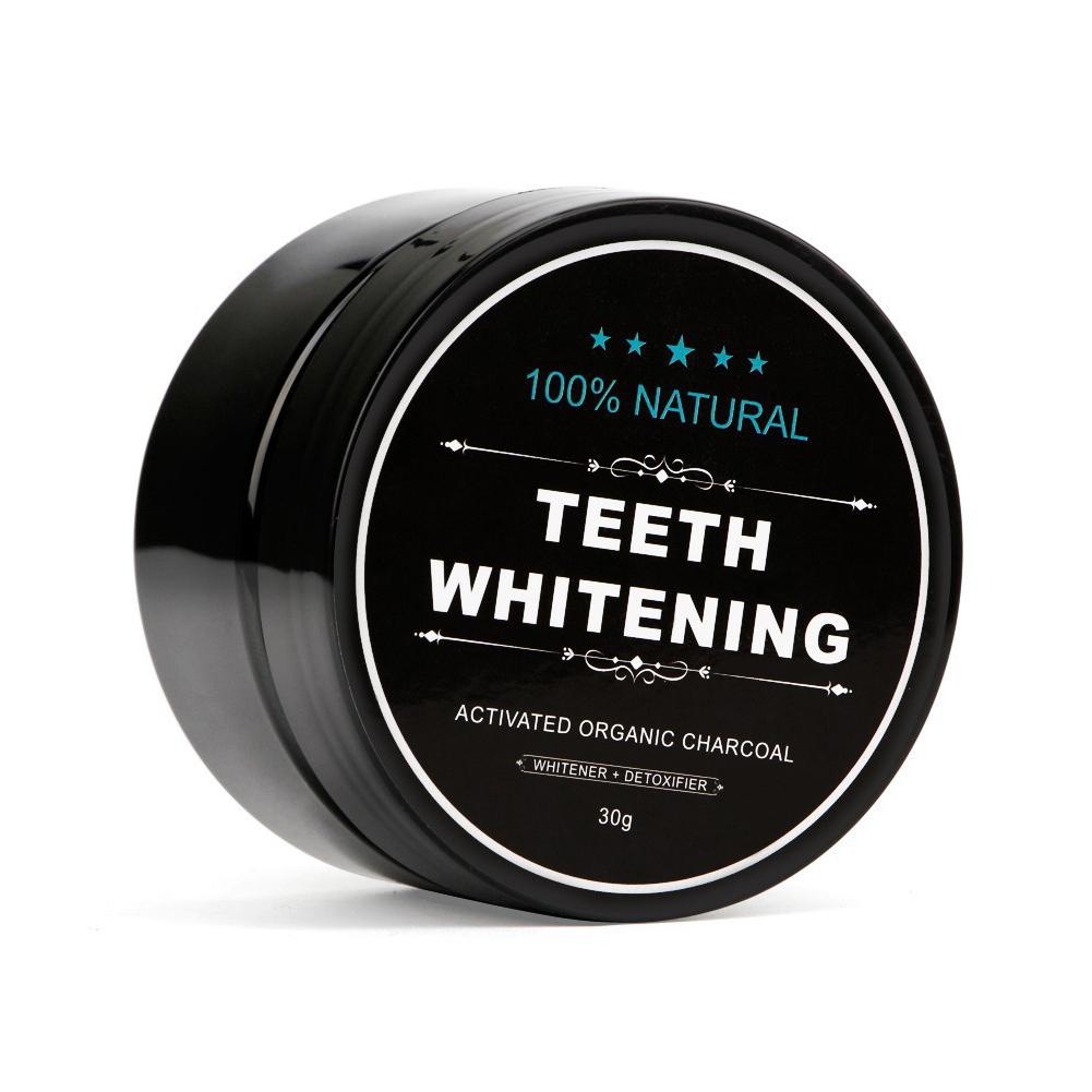 30 جرام مسحوق تبييض الأسنان ال - مراجعة Teeth Whitening Charcoal Powder وسعره