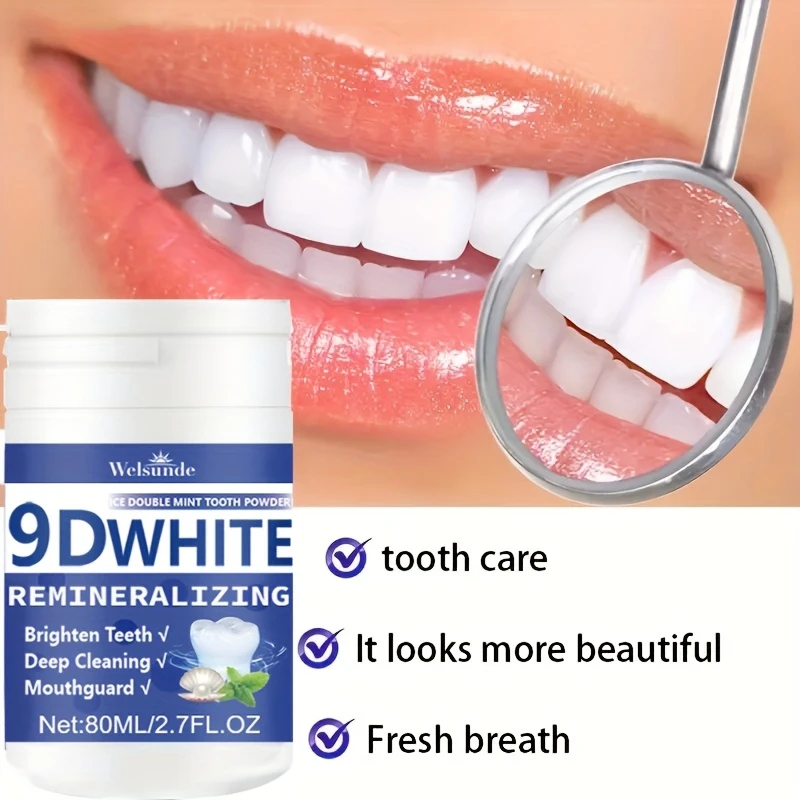 مسحوق أسنان 9D أبيض لإعادة ترس - مراجعة Teeth Whitening Near Me وسعره