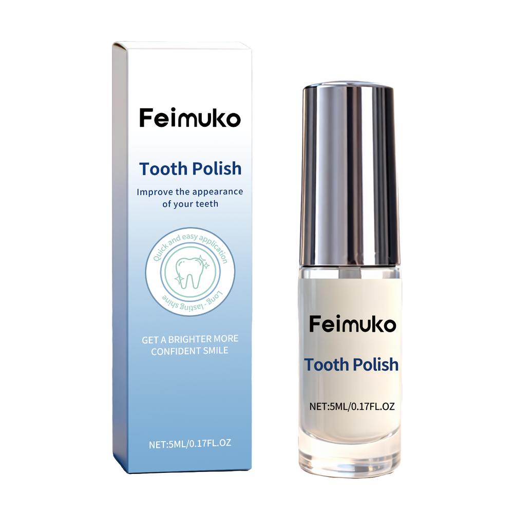 Feimuko Tooth Shine Paint تركي - مراجعة Teeth Paint Whitening وسعره