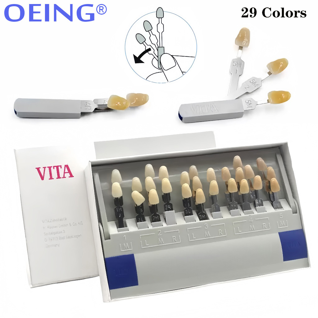 29/16 لون الأسنان الظل دليل ال - مراجعة Teeth Whitening Kit وسعره