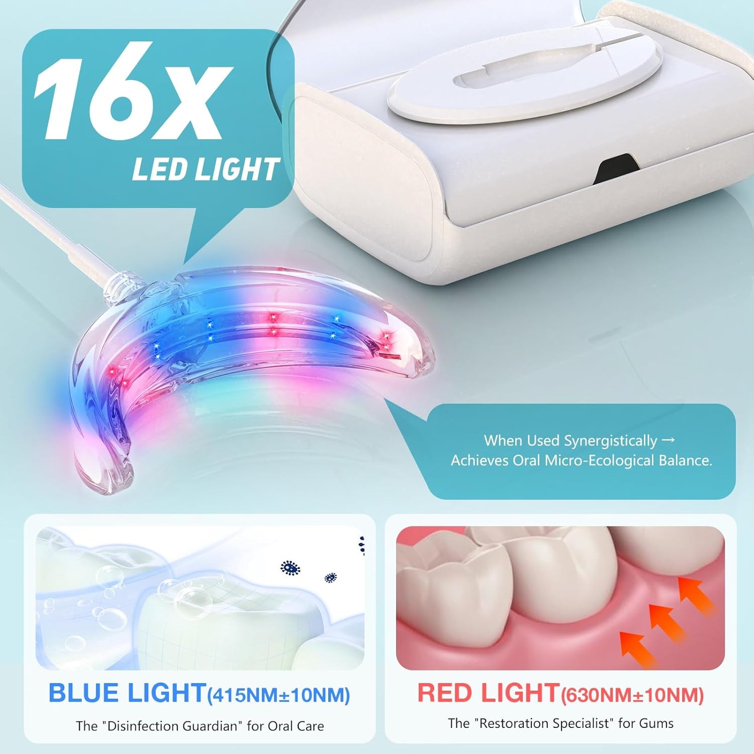 مصباح مسرع تبييض الأسنان بالضو - مراجعة Teeth Whitening For Trays وسعره