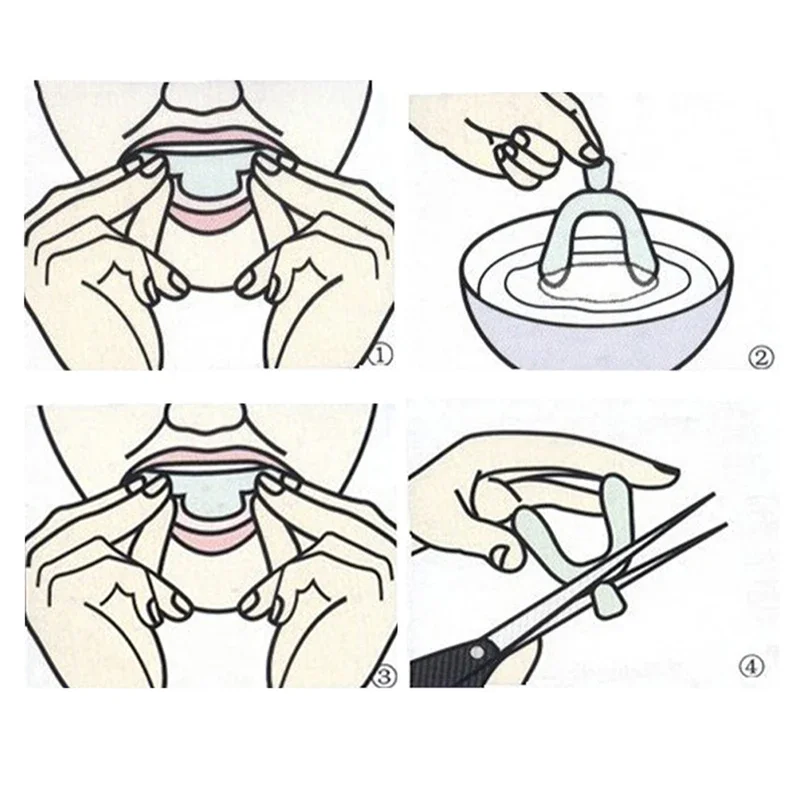 10 قطع/مجموعة واقي أسنان سيليك - مراجعة Teeth Whitening For Trays وسعره