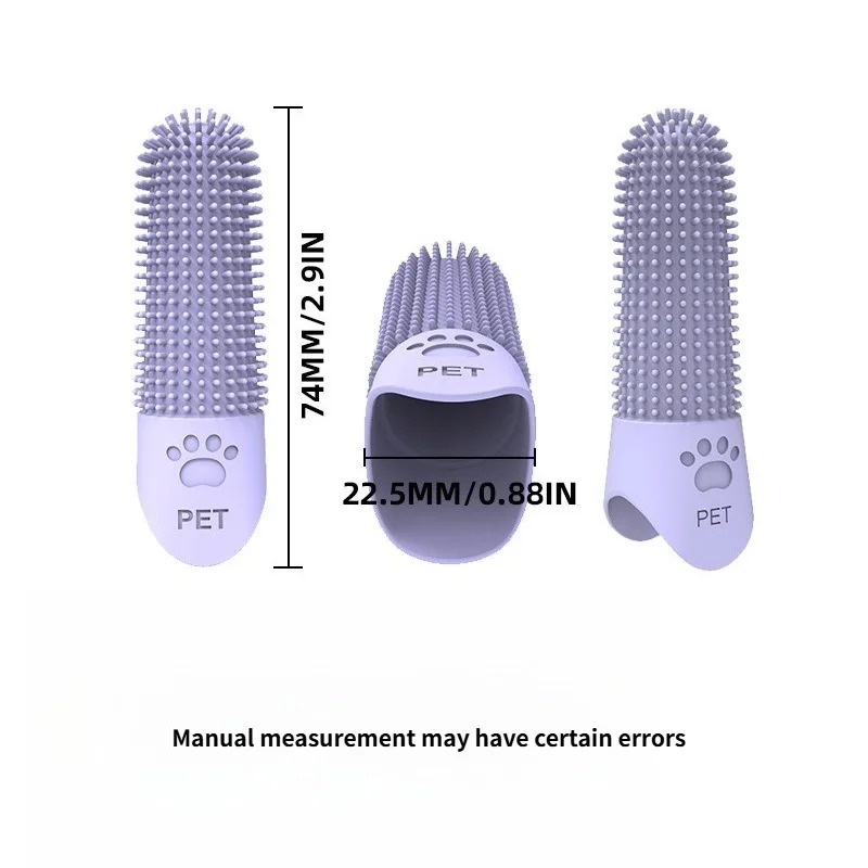 فرشاة أسنان للكلاب من السيليكو - مراجعة Teeth Whitening Brush وسعره