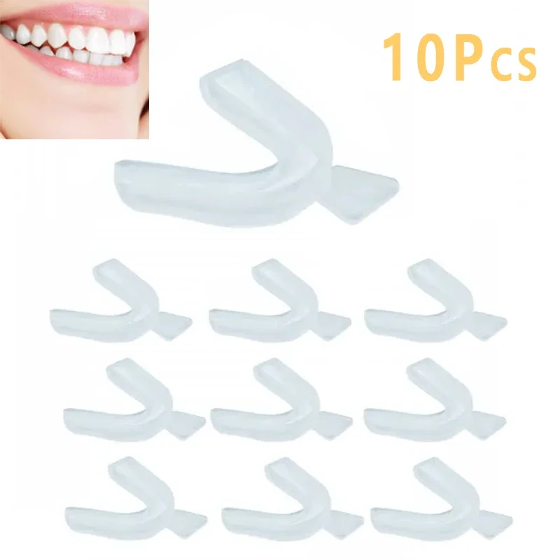 10 قطع من واقي الفم السيليكوني - مراجعة Teeth Whitening For Trays وسعره
