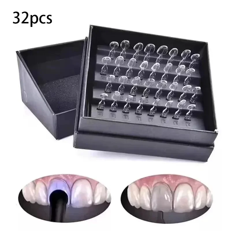 طقم قوالب أسنان 32 قطعة، قالب  - مراجعة Teeth Whitening Kit وسعره